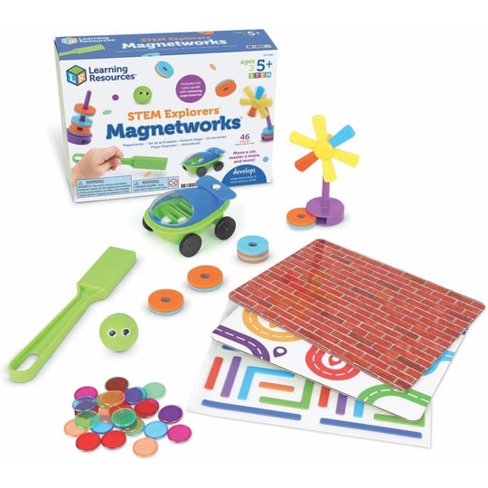 Learning Resources STEM Explorers Magnetworks Mega Magnets Set