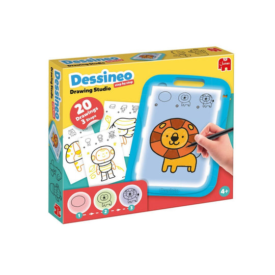Jumbo Games Dessineo Drawing Studio Compact Tablet