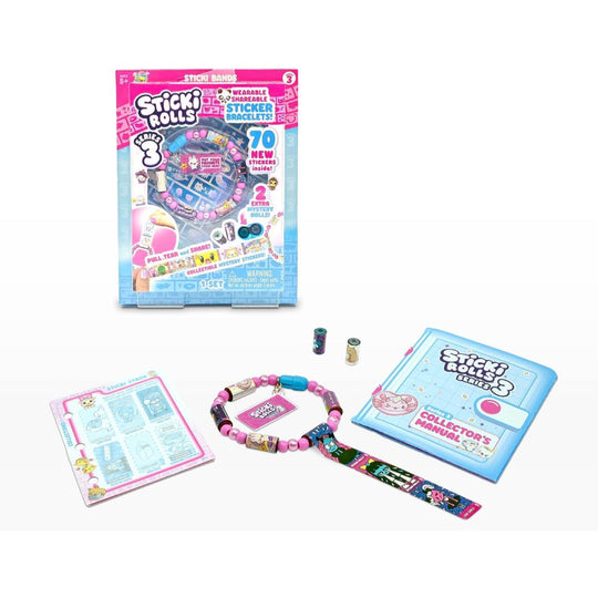 Sticki Rolls Sticki Bands Bracelets - Series 3