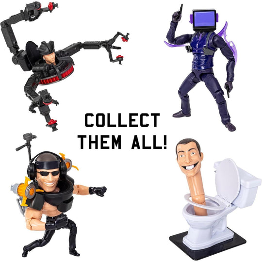 Skibidi Toilet Deluxe Toy Figures - Series 2