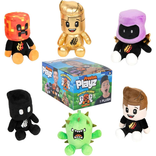 PrestonPlayz 6" Mini Mystery Plush Soft Toy - Series 1