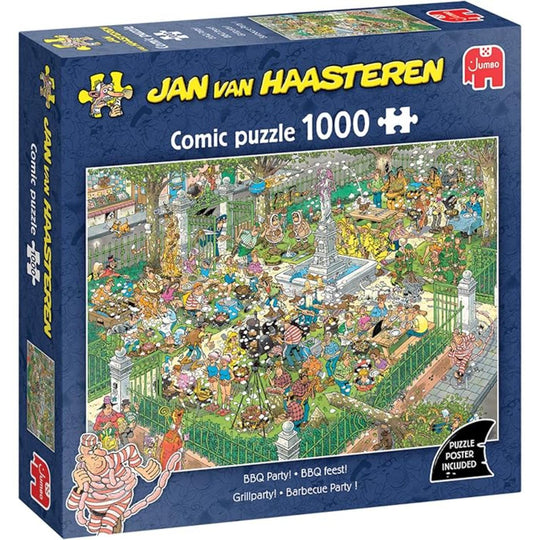 Jan van Haasteren BBQ Party 1000 Piece Jigsaw Puzzle