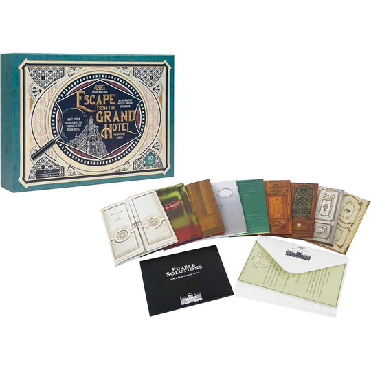 Professor Puzzle Escape from the Grand Hotel Mystery Escape Room Game