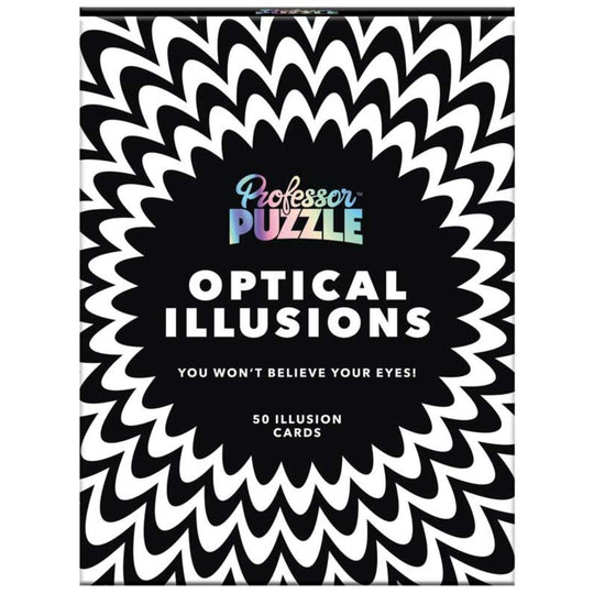 Professor Puzzle Optical Illusions Card Game