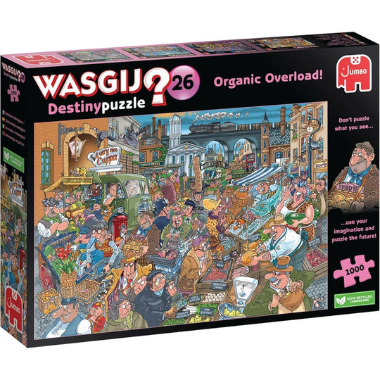 Wasgij Destiny 26 Organic Overload 1000 Piece Jigsaw Puzzle