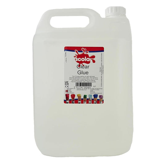 Scola Clear Crafting Glue (5 Litres)