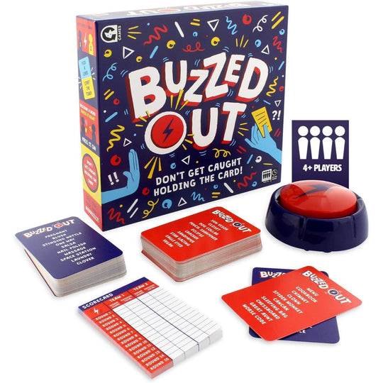 Ginger Fox Buzzed Out Card Game