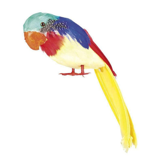 30cm Parrot Fancy Dress Accessory Hawaiian Beach Party Prop