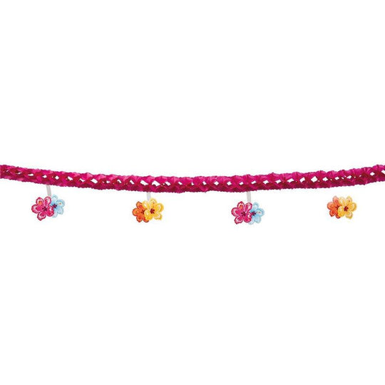 4 Meter Hawaiian Garland Hawaii Party Decoration Banner Hibiscus Flower Bunting