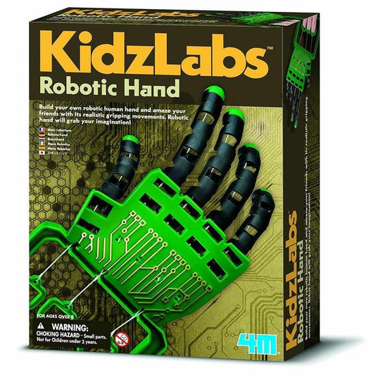 4M Kidz Labs Robotic Hand Build Your Own Science Nature Educational Toy