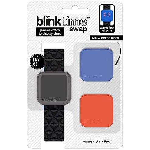 50fifty Blink Time Swap-Black Strap, Brass, Btsblk