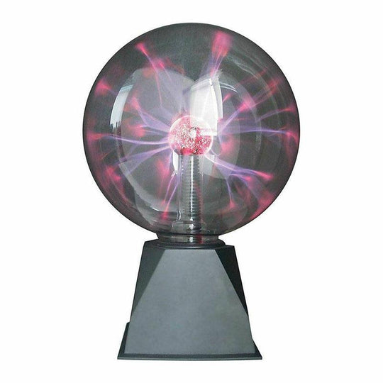 6" Plasma Ball Glowing Sound Touch Activated Table Lamp Globe