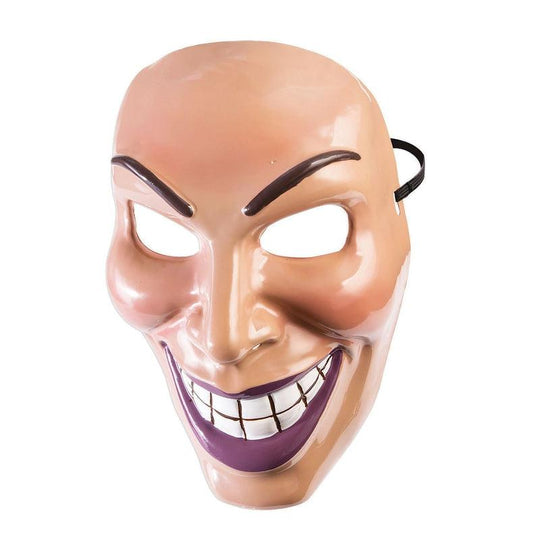 Adult Evil Grin Mask Purge Smile Halloween Fancy Dress Costume Accessory