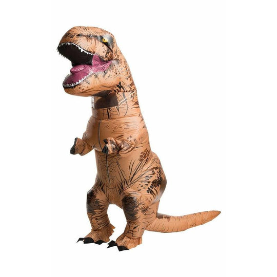 Adult Inflatable T-Rex Dinosaur Costume Blow Up Mens Ladies Fancy Dress Outfit