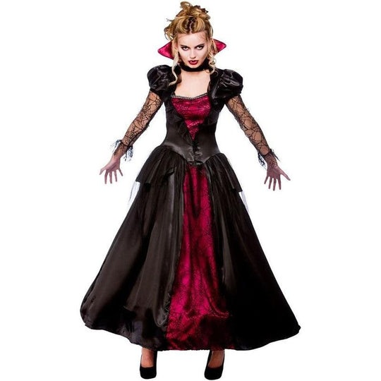 Adult Ladies Deluxe Vampire Queen Fancy Dress Costume