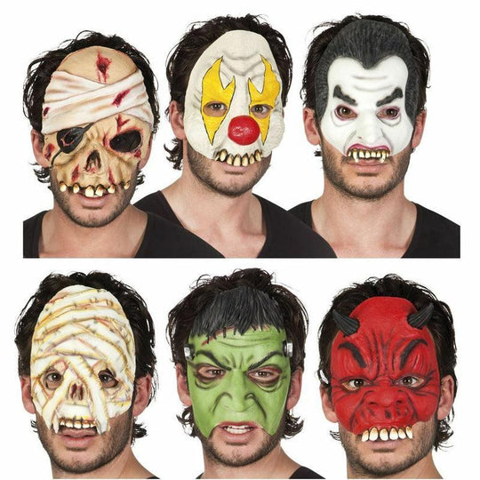 Adult Latex Horror Masks Scary Halloween Fancy Dress Costume Accessory