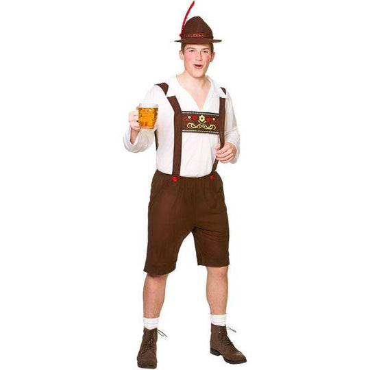 Adult Men's Bavarian Beer Guy Fancy Dress Costume