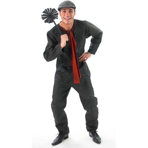 Adult Men's 'Bert' Disney Mary Poppins Fancy Dress Costume