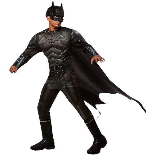 Adult Men's DC The Batman 2022 Superhero Fancy Dress Costume