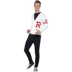 Adult Men's Grease Rydell Sweater Fancy Dress Costume
