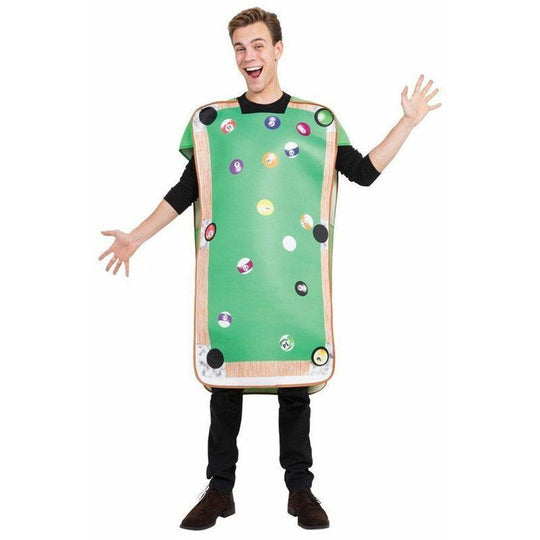 Adult Pool Table Costume Pub Stag Night Mens Ladies Fancy Dress Outfit