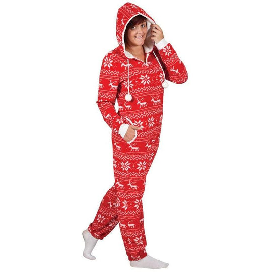 Adult Women's Christmas One Piece Festive Outfit