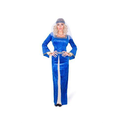 Adult Women's Medieval Maid Marion Style Fancy Dress Costume