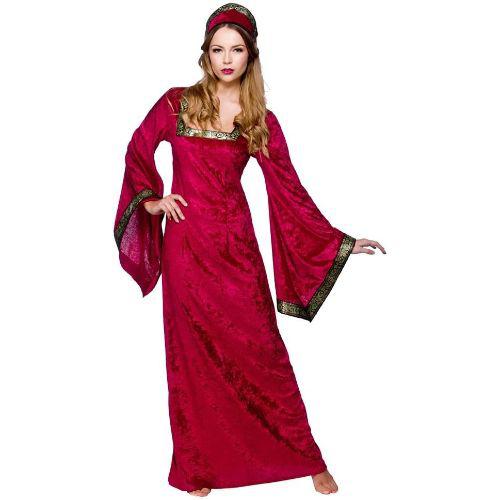 Adult Women's Medieval Royal Princess Fancy Dress Costume - Extra Large