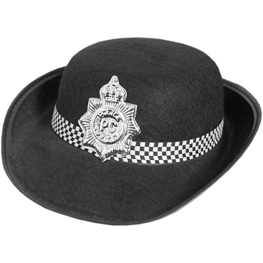 Adult Women's WPC Police Hat Fancy Dress Costume Accessory