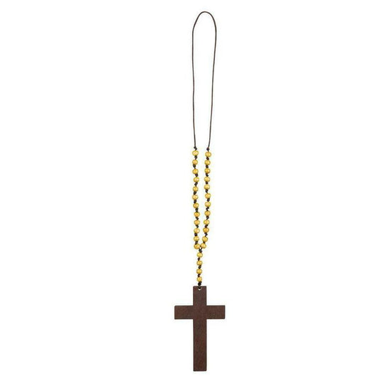 Adult Wooden Priests Cross for Fancy Dress