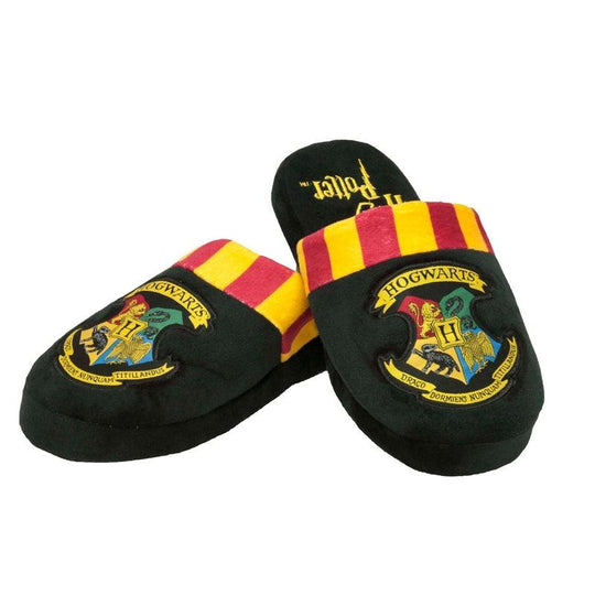 Adults Harry Potter Hogwarts Mule Slippers Non Slip Sole