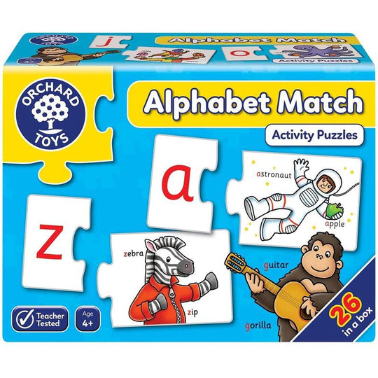 Alphabet Match Jigsaw Game