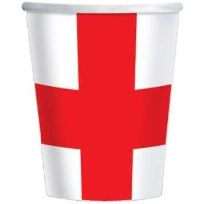 Amscan England Paper Cup x8