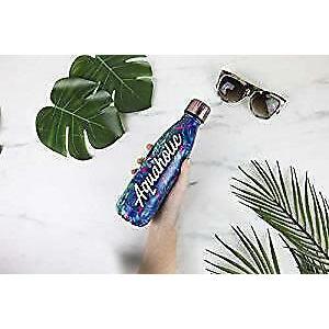 Aquaholic Metal Beach Water Drinks Bottle