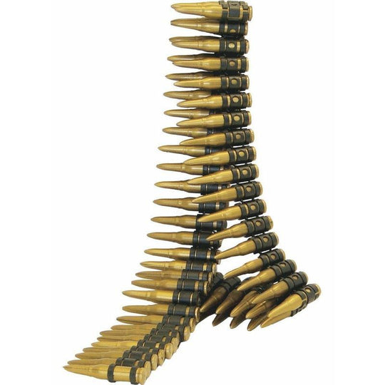 Army Bullet Belt Soldier Fancy Dress Accessory 150cm Long