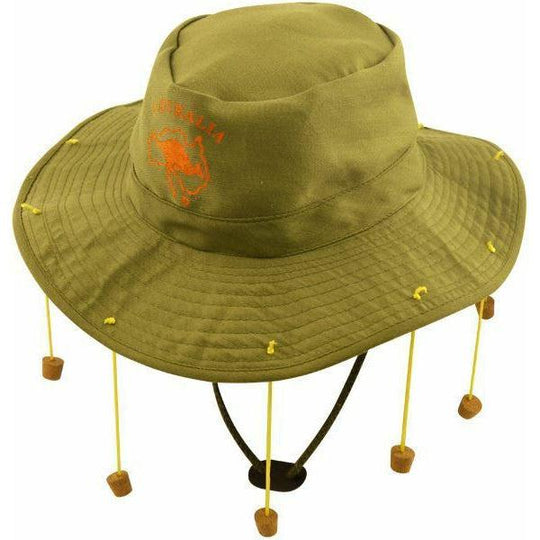 Australian Hat, Kangaroo & Flag Set