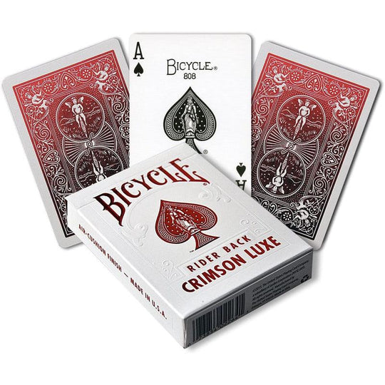 BICYCLE "Metalluxe Crimson" Game