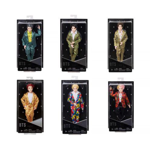 BTS Idol K-Pop Band Dolls - Collect all 6!
