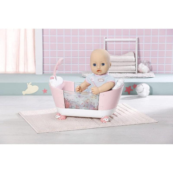 Baby Annabell Let's Play Bath Time 43 cm Tub - Marine Patterns and
