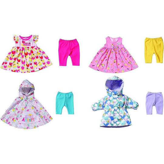 Baby Born 4 Seasonal Outfit Toy Set for 43 cm Doll