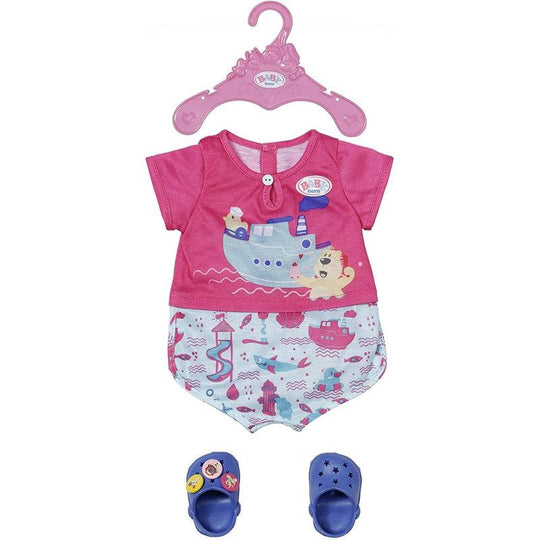 Baby Born Bath Pyjamas with Shoes 43cm
