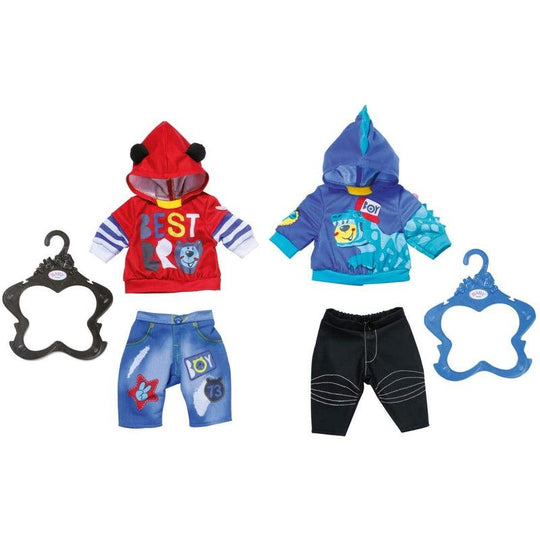 Baby Born Boy Doll Outfit 2 Pc Clothing Set (1 Supplied at Random)