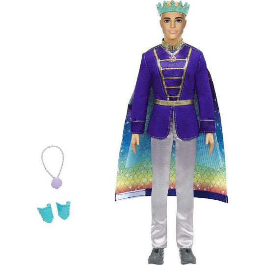 Barbie Dreamtopia 2-in-1 Prince to Merman Ken Doll & Accessories
