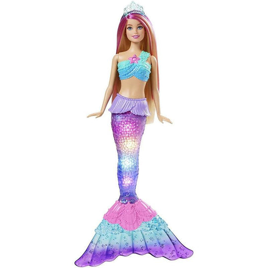 Barbie Dreamtopia Twinkle Lights Mermaid Doll Water-Activated Light Up