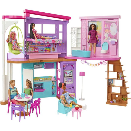 Barbie Vacation House Dollhouse Playset & Accessories