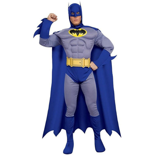 Batman Mens Deluxe Fancy Dress Costume