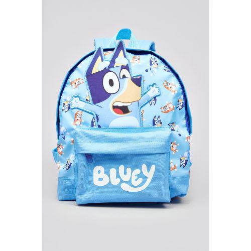 Bluey Unisex Front Pocket School Bag Backpack - Blue