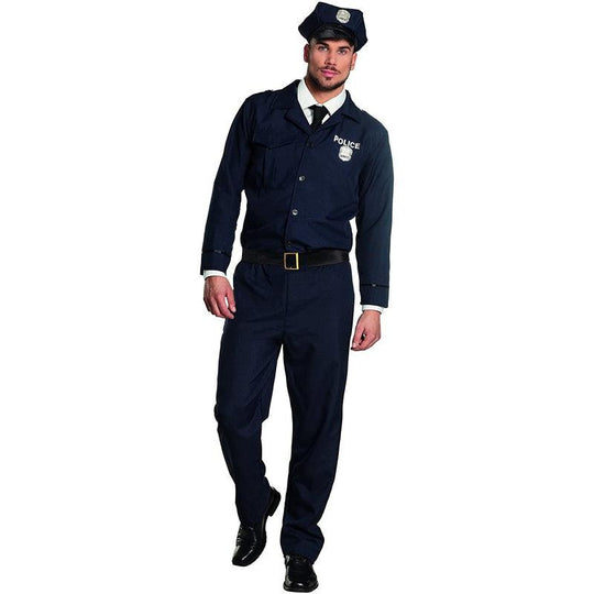 Boland Adult Mens New York Cop Police Officer Costume UK 40/42