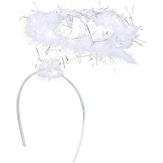 Boland Angel Halo on a Headband Adult Unisex Fancy Dress Costume Accessory