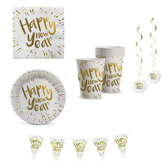 Boland Happy New Year Party Accessories - Plates, Napkins, Cups and more!